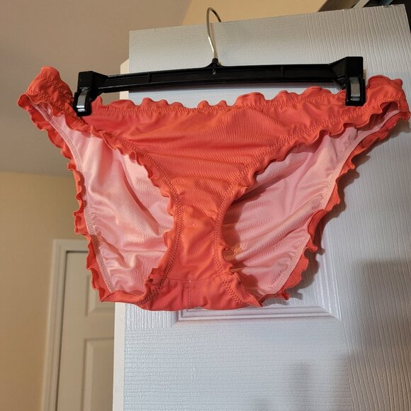 VS Swim "The Ruffle Cheeky" Bikini Set in Neon Nectar - Picture 4 of 9